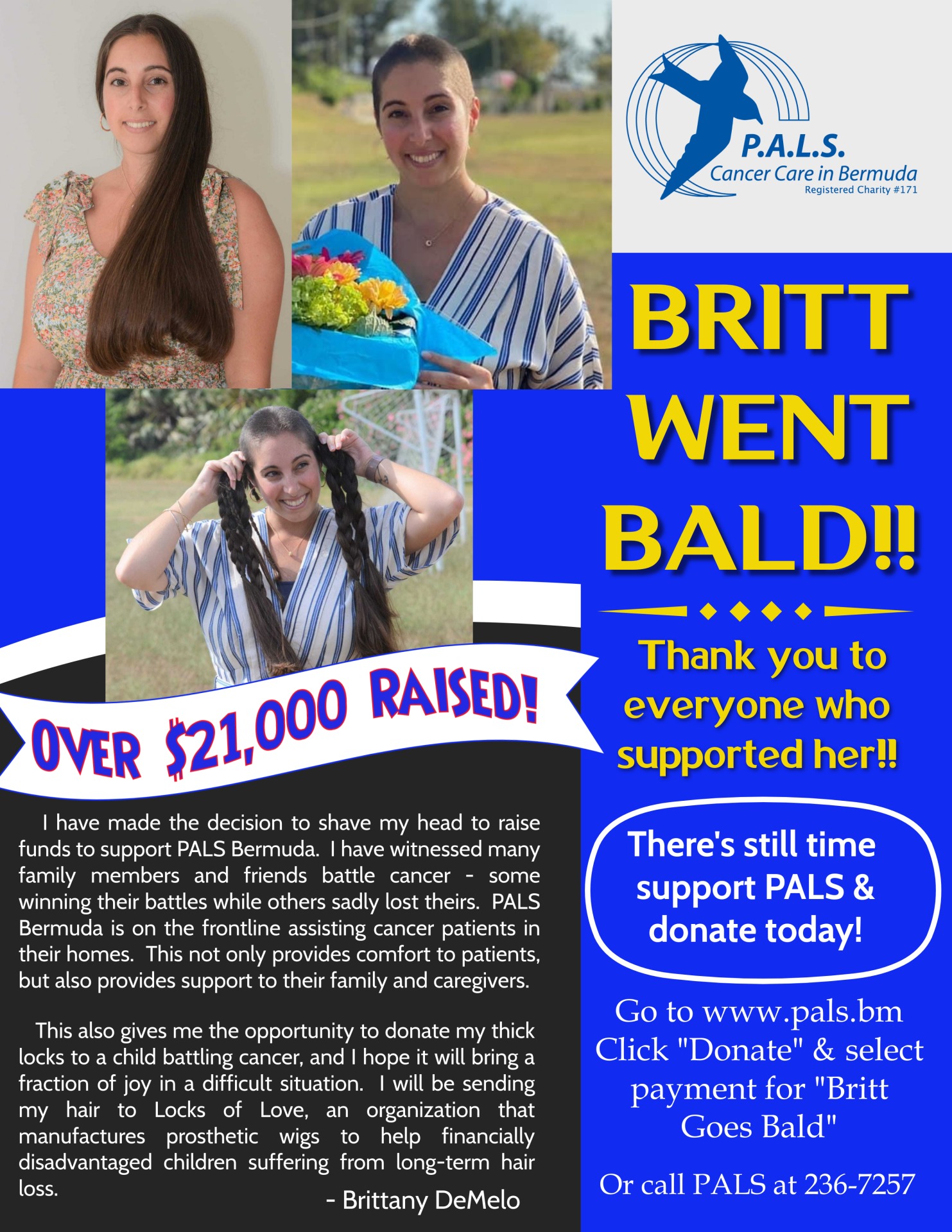 Britt Goes Bald!
