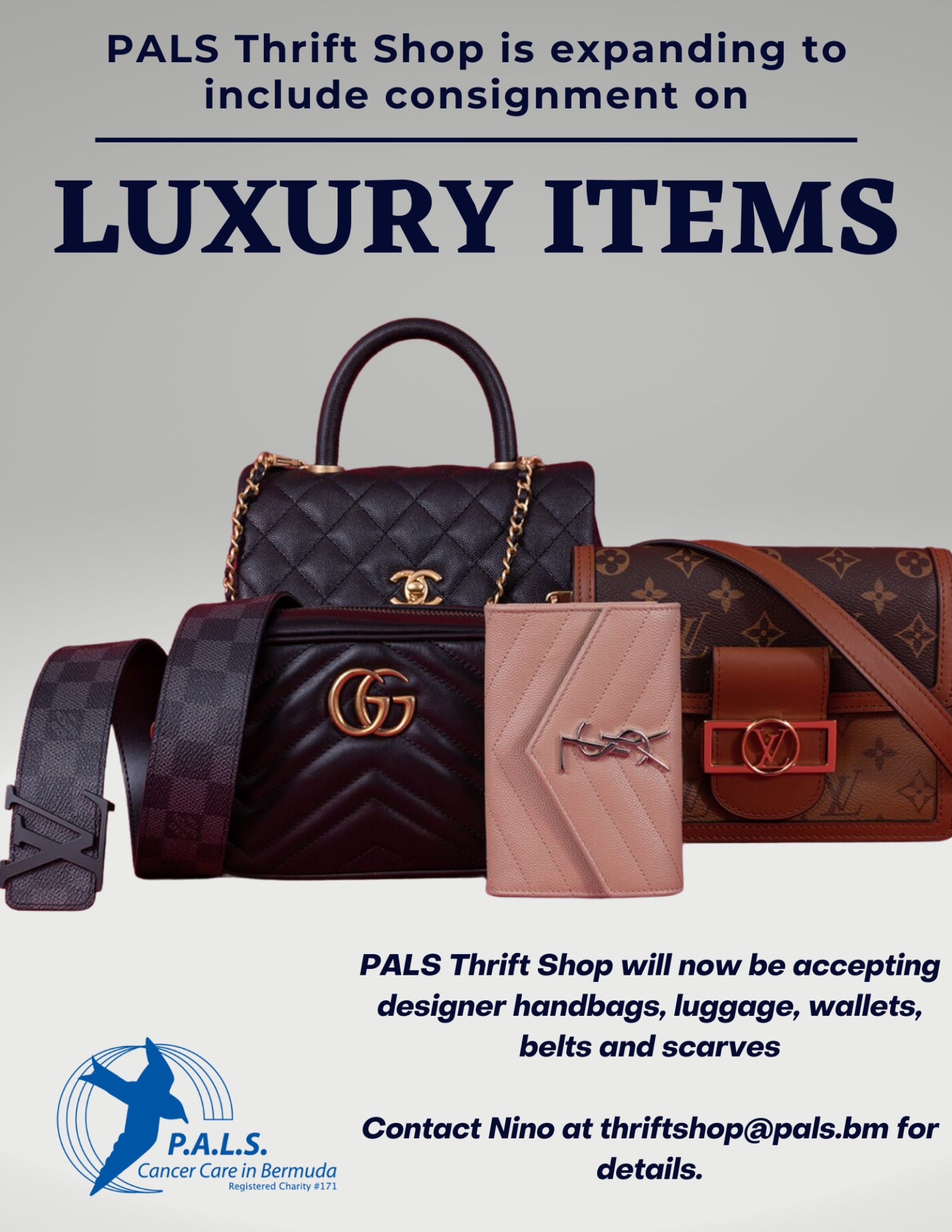 Luxury Items on Consignment – P.A.L.S. Bermuda